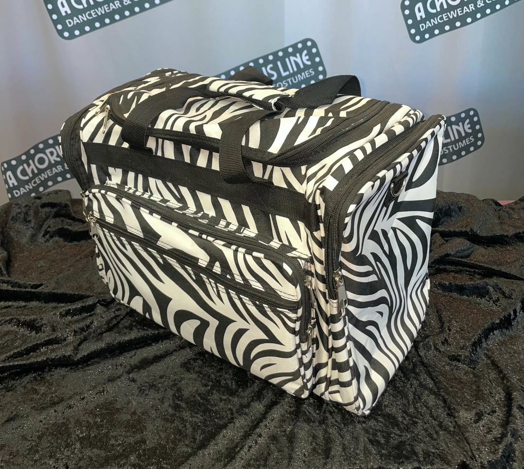 Trendy Trends Zebra Duffle Bag (Large) Gifts & Accessories 4 Trendy Trends Zebra Duffle Bag (Large) Gifts & Accessories