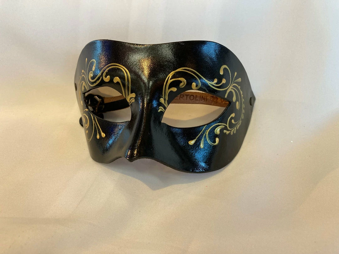 Veneziano Rico Leather Venetian Mask Masks 3 Veneziano Rico Leather Venetian Mask Masks