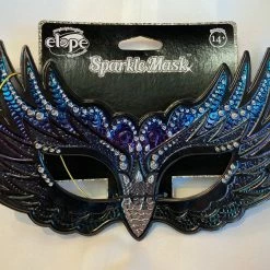 Elope Raven Sparkle Mask
