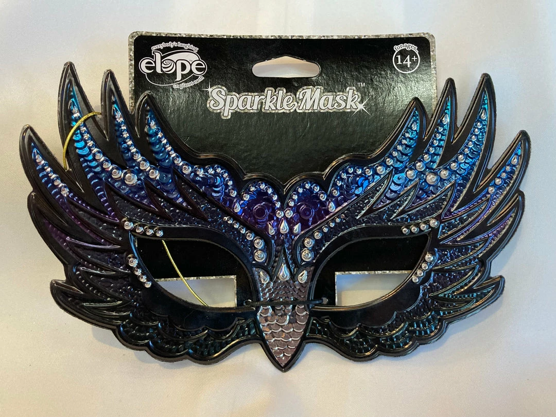 Elope Raven Sparkle Mask 3 Elope Raven Sparkle Mask