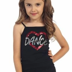 A Chorus Line Dance Boutique Heart Dance Top