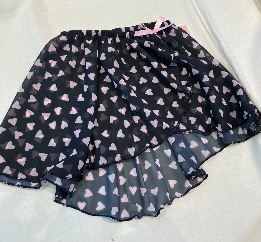 Print Chiffon Skirt By Body Wrappers (Child) 4 Print Chiffon Skirt By Body Wrappers (Child)