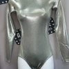 Leos Long Sleeve Metallic Leotard (Adult)