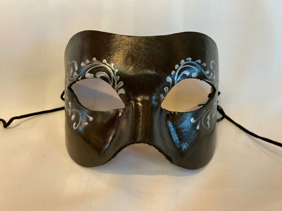 Veneziano Giuseppe Leather Venetian Mask Masks 5 Veneziano Giuseppe Leather Venetian Mask Masks