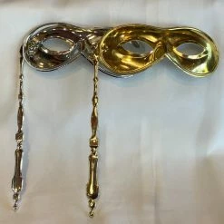 Hees Design Metallic Domino Stick Mask