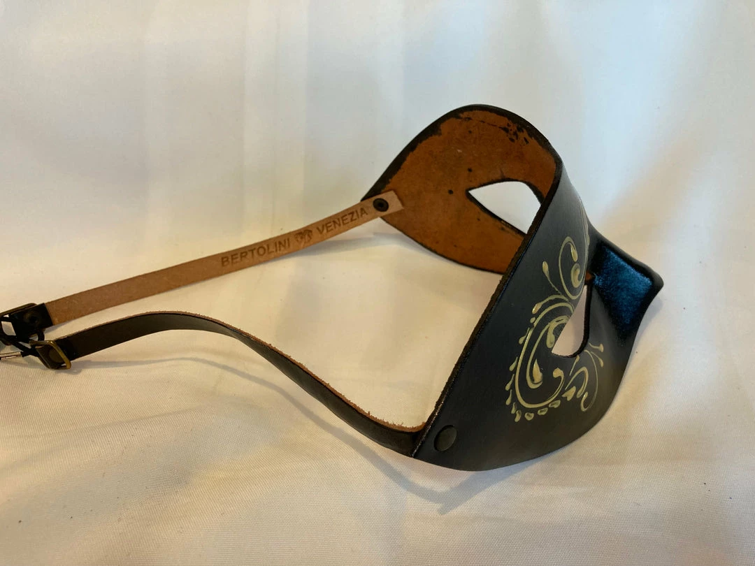 Veneziano Rico Leather Venetian Mask Masks 4 Veneziano Rico Leather Venetian Mask Masks