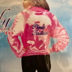 ND Costumes Hot Pink Ladies Jacket (Adult) Period Decades
