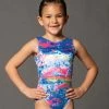 Motionwear Dance Boutique Velour Clouds Tank Leotard (Child)