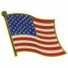 Eagle Emblems Patriotic American Flag Pin