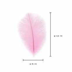 Zucker Embellishments Ostrich Feather (Light Pink)