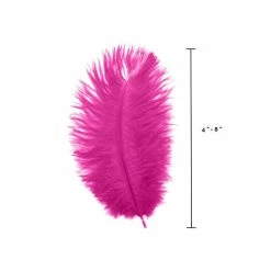 Zucker Ostrich Feather (Shocking Pink) Embellishments 19 Zucker Ostrich Feather (Shocking Pink) Embellishments