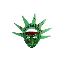 Trick Or Treat Themes The Purge Election Year Lady Liberty Light Up Mask