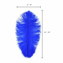 Zucker Ostrich Feather (Royal Blue) Embellishments