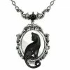 Alchemy Of England Feline Felicity Necklace Classic Halloween