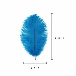 Zucker Ostrich Feather (Dark Turquoise) Embellishments