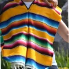 Fiesta Supplies Saltillo Striped Poncho (Child)